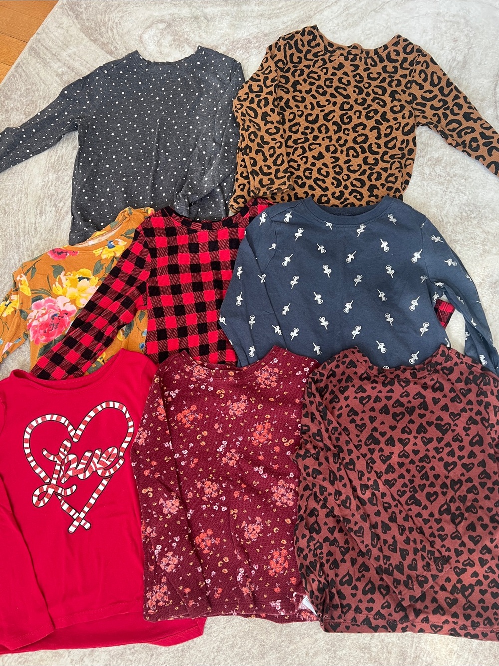Girls 4t long sleeves bundle